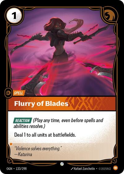 Flurry of Blades (Origins) Near Mint