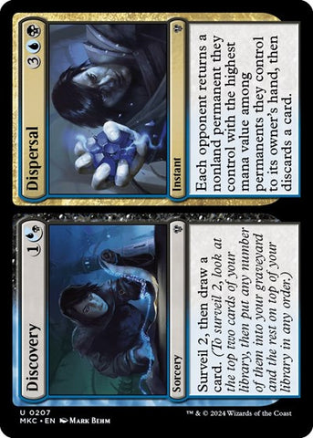 Discovery / Dispersal (Commander: Murders at Karlov Manor) Near Mint