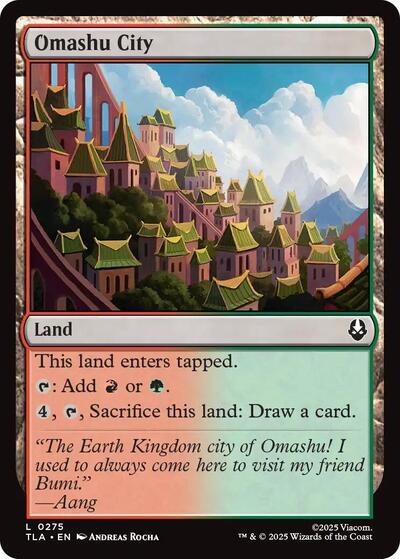 Omashu City (Avatar: The Last Airbender) Near Mint