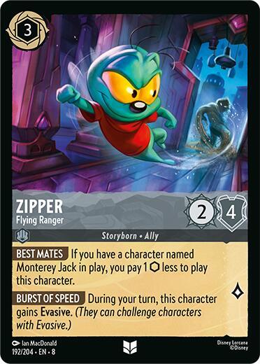 Zipper - Flying Ranger (Reign of Jafar) Near Mint