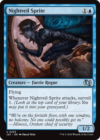 Nightveil Sprite (Foundations Jumpstart) Near Mint