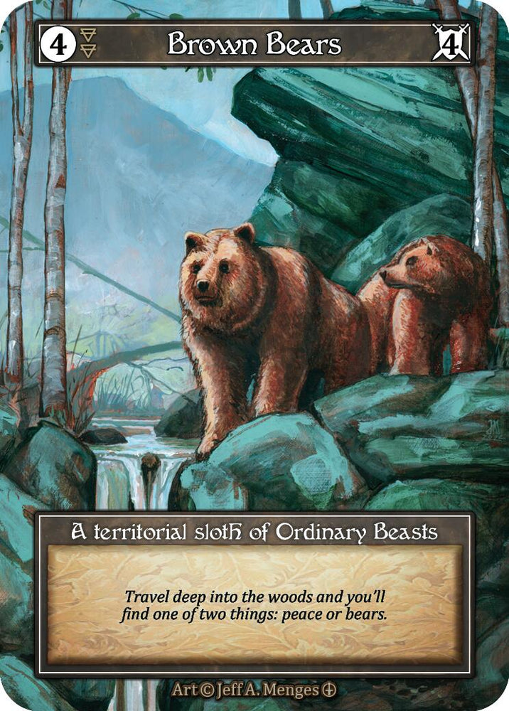 Brown Bears (Foil) [Arthurian Legends]