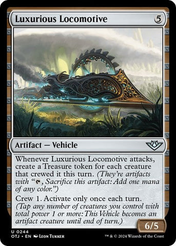 Luxurious Locomotive (Outlaws of Thunder Junction) Near Mint