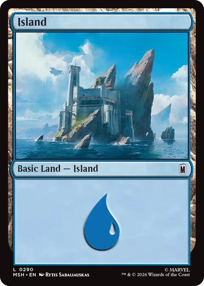 Island (0290) (Marvel Super Heroes) Near Mint