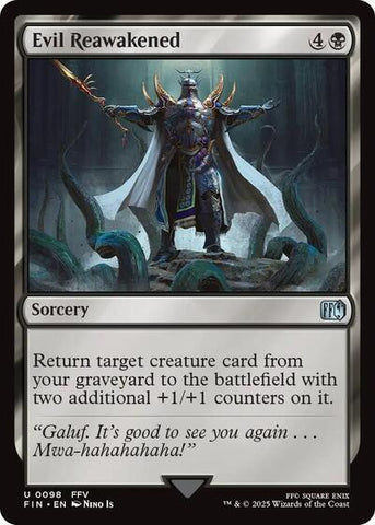 Evil Reawakened (Universes Beyond: FINAL FANTASY) Near Mint Foil