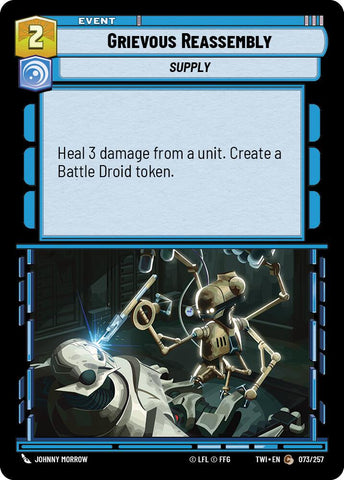 Grievous Reassembly (073/257) [Twilight of the Republic]