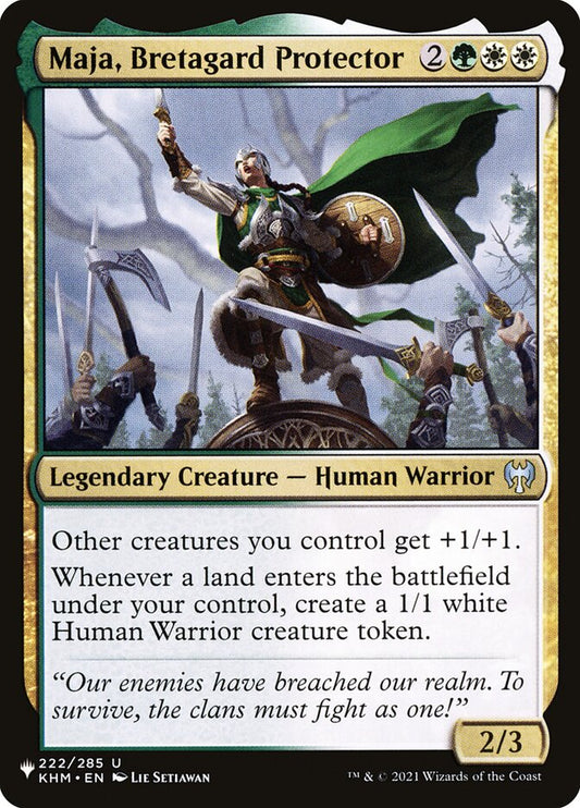 Maja, Bretagard Protector (The List) Near Mint