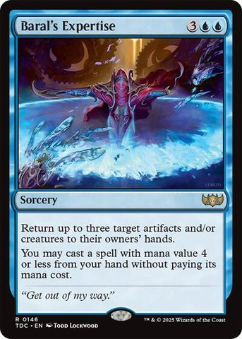 Baral's Expertise (Commander: Tarkir: Dragonstorm) Near Mint