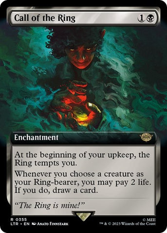 Call of the Ring (Extended Art) (Universes Beyond: The Lord of the Rings: Tales of Middle-earth) Near Mint Foil