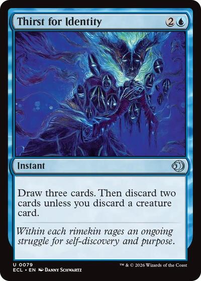 Thirst for Identity (Lorwyn Eclipsed) Near Mint Foil