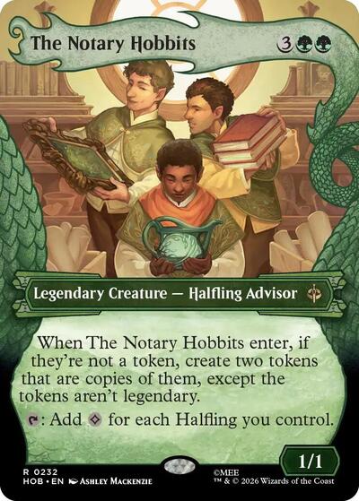 The Notary Hobbits (Showcase) (The Hobbit) Near Mint