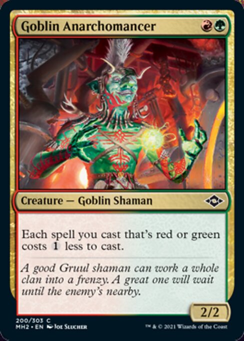 Goblin Anarchomancer (Modern Horizons 2) Near Mint