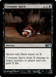 Consume Spirit (Magic 2010 Core Set) Light Play