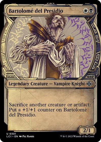 Bartolome del Presidio (Showcase) (The Lost Caverns of Ixalan) Near Mint Foil