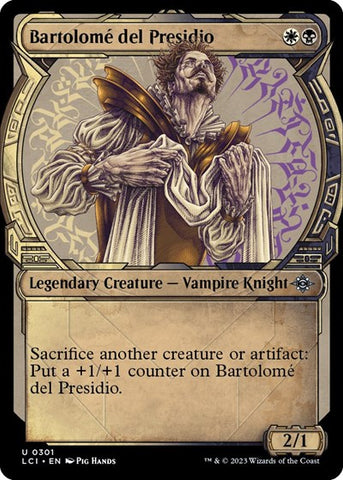 Bartolome del Presidio (Showcase) (The Lost Caverns of Ixalan) Near Mint Foil
