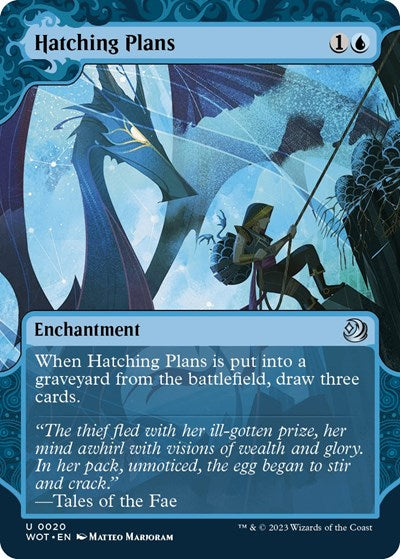 Hatching Plans (Wilds of Eldraine: Enchanting Tales) Near Mint Foil