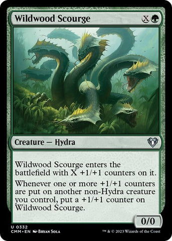Wildwood Scourge (Commander Masters) Near Mint