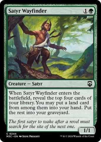 Satyr Wayfinder (Commander: Modern Horizons 3) Near Mint