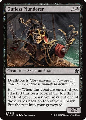 Gutless Plunderer (Foundations) Near Mint
