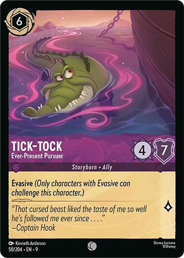 Tick-Tock - Ever-Present Pursuer (Fabled) Near Mint Cold Foil