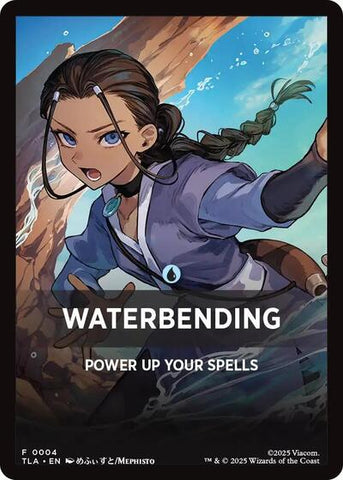 Waterbending Theme Card (Avatar: The Last Airbender) Near Mint