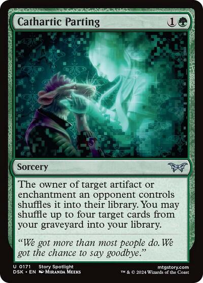 Cathartic Parting (Duskmourn: House of Horror) Near Mint