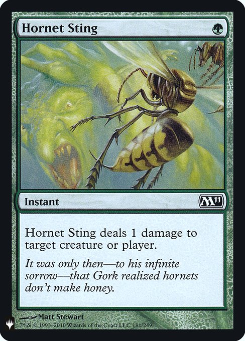 Hornet Sting (Mystery Booster Retail Edition Foils) Near Mint Foil