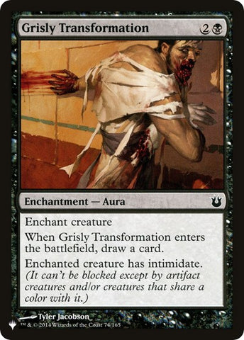 Grisly Transformation (The List) Near Mint