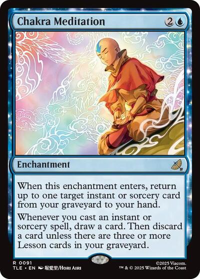 Chakra Meditation (Avatar: The Last Airbender: Eternal-Legal) Near Mint Foil