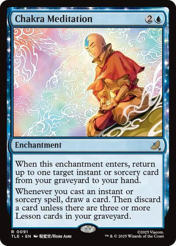 Chakra Meditation (Avatar: The Last Airbender: Eternal-Legal) Near Mint Foil