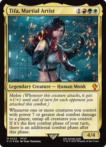 Tifa, Martial Artist (Commander: FINAL FANTASY) Near Mint Foil