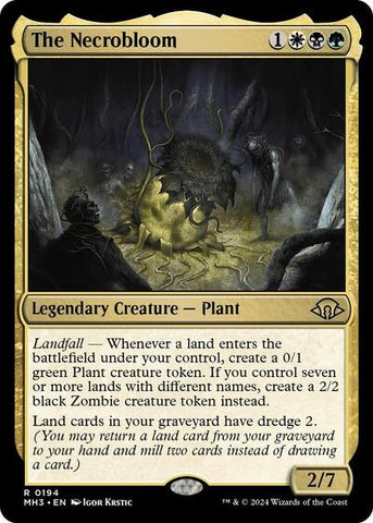The Necrobloom (Modern Horizons 3) Near Mint
