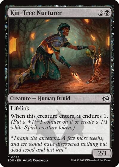 Kin-Tree Nurturer (Tarkir: Dragonstorm) Near Mint Foil