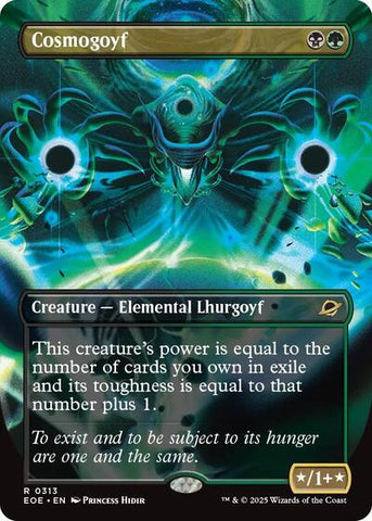 Cosmogoyf (Borderless) (Edge of Eternities) Near Mint