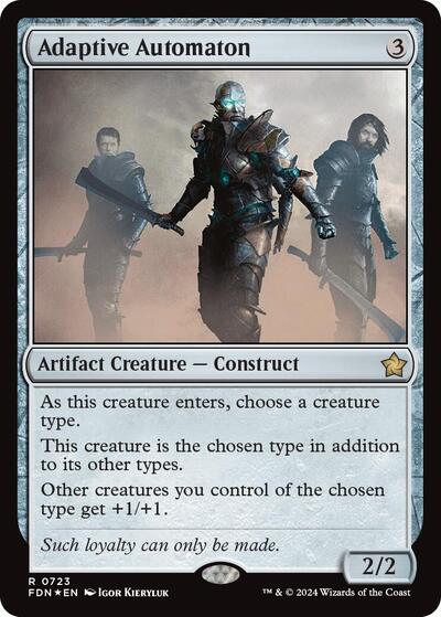 Adaptive Automaton (Foundations) Near Mint Foil