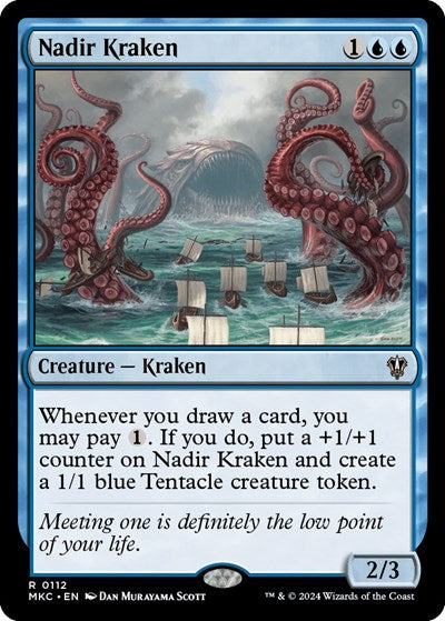 Nadir Kraken (Commander: Murders at Karlov Manor) Near Mint