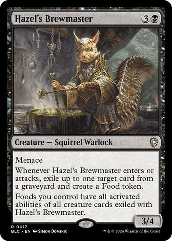 Hazel's Brewmaster (Commander: Bloomburrow) Near Mint