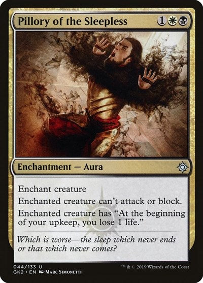 Pillory of the Sleepless (Ravnica Allegiance: Guild Kits) Near Mint