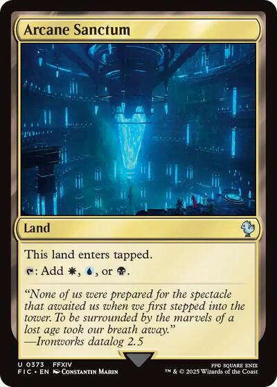 Arcane Sanctum (Commander: FINAL FANTASY) Near Mint