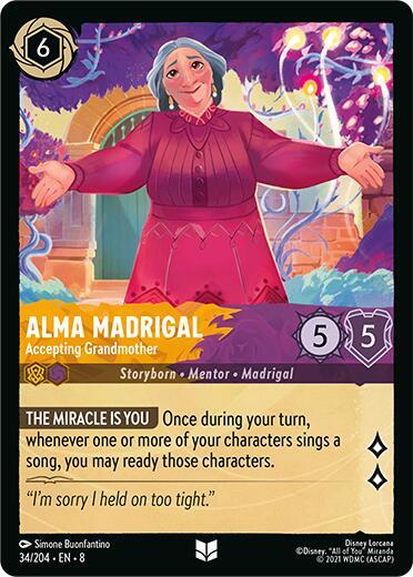 Alma Madrigal - Accepting Grandmother (Reign of Jafar) Near Mint