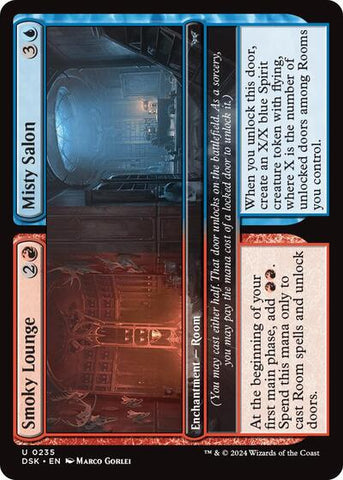 Smoky Lounge / Misty Salon (Duskmourn: House of Horror) Near Mint