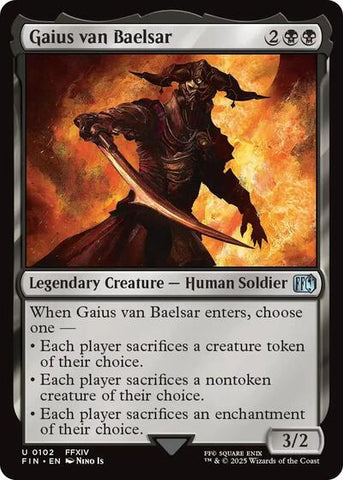 Gaius van Baelsar (Universes Beyond: FINAL FANTASY) Near Mint