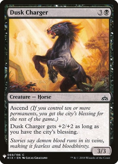 Dusk Charger (Mystery Booster) Near Mint