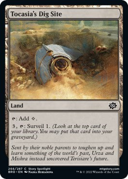 Tocasia's Dig Site (The Brothers' War) Near Mint