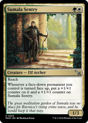 Sumala Sentry (Murders at Karlov Manor) Near Mint Foil