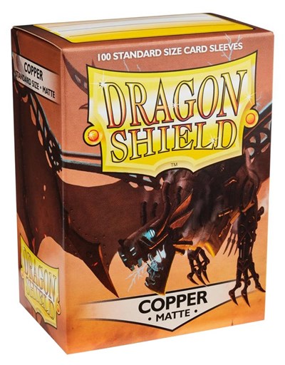 Dragon Shield Matte Sleeves Copper (100-Pack) (Dragon Shield) New