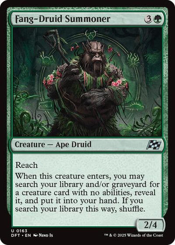 Fang-Druid Summoner (Aetherdrift) Near Mint
