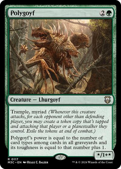 Polygoyf (Commander: Modern Horizons 3) Near Mint