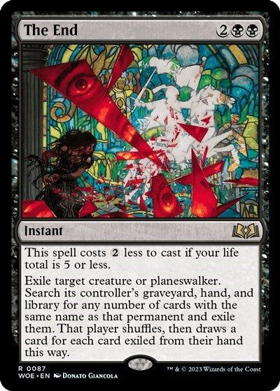 The End (Wilds of Eldraine) Near Mint