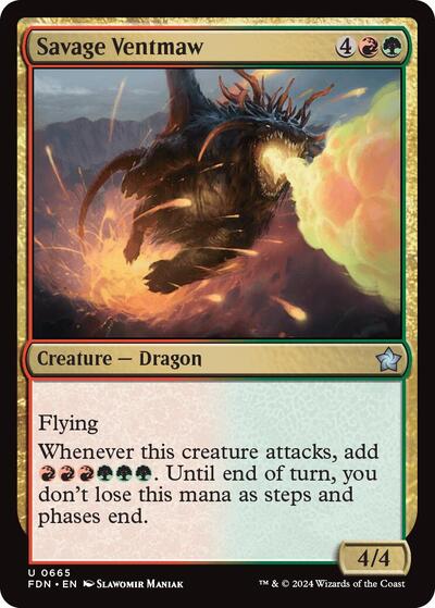 Savage Ventmaw (Foundations) Near Mint
